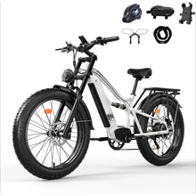 Load image into Gallery viewer, Electric Bike for Adults, 750W,52V 21Ah 32MPH, 50-60Miles Range 26”Fat Tire Electric Bike Beach Snow Mountain Bike,Electric Bike
