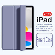Load image into Gallery viewer, For Apple iPad 11th(A16)Generation2025 Case A3354 11&quot;Magnetic Folding PU Stand Soft TPU Back Cover For iPad 10th 10.9 2022 Funda
