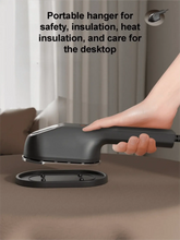 Load image into Gallery viewer, Handheld Garment Steamer, Mini Electric Iron, Portable Home Ironing Machine, Instant Heating &amp; Intelligent Temperature Control, Flat/Hanging 2 In 1, Smooth Large Plate, Multi-Level Adjustment, Non-Damaging Ironing, Suitable F
