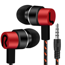 Load image into Gallery viewer, 3.5mm Wired Headphones 2 Basic In-Ear Stereo Earbuds Mobile earphones Superb Bass Stereo Effect Headset
