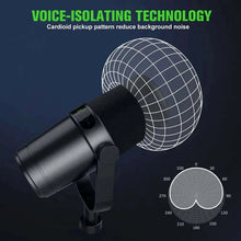 Load image into Gallery viewer, Professional Dynamic Microphone Selectable Frequency Response Mic for Studio Recording Performance Vocals For Shure SM7B
