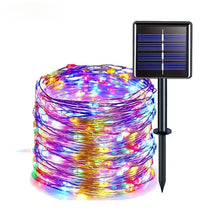Load image into Gallery viewer, LED Solar Light Outdoor Garden Fairy String Light Led Twinkle Waterproof Lamp for Christmas Patio Tree Party 6m/12m/23m/33m

