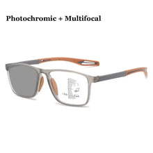 Load image into Gallery viewer, Smart Photochromic Presbyopia Glasses TR90 Sports Progressive Multifocal Reading Eyeglasses Finished Near Far Bifocal Eyewear
