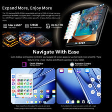 Load image into Gallery viewer, Teclast T65 Tablet 13.4" 2K 120Hz Android 16 Tablets Unisoc T7280 Octa Core Max 26GB RAM 128GB ROM 8000mAh 4G LTE
