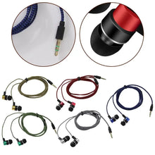 Load image into Gallery viewer, 3.5mm In-Ear Wired Headphone 2 Basic Box Bass Stereo Earbuds Mobile Headphone Noise Cancelling Superb Bass Stereo Earphone
