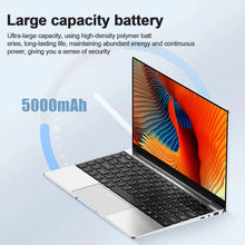 Load image into Gallery viewer, 2025 Portable Gaming Laptop Computer Windows 11 Intel Core i9 8950HK 16GB DDR4 1TB 2TB SSD 1920*1080P Office Gaming PC Notebook
