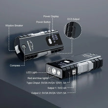 Load image into Gallery viewer, 12V Portable Car Jump Starter Automatic Battery Booster Charger
