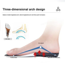 Load image into Gallery viewer, 6Pcs Orthopedic Insoles for Feet Arch Support Plantar Fasciitis Orthopedic Insole Silicone Shock Absorbing Soft Running Cushion
