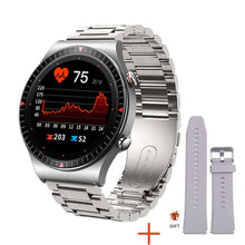 Load image into Gallery viewer, 2022 Bluetooth Call Smart Watch Men 4G Memory Card Music Player Smartwatch For Android ios Phone Recording Sport Fitness Tracker - Steel Silver - China
