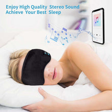 Load image into Gallery viewer, Sleep Headphones Bluetooth Eye Mask Wireless Bluetooth Music Travel Handsfree Sleeping Mask with Built-in Speakers Microphone
