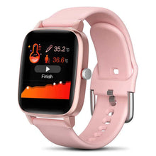 Load image into Gallery viewer, 2021 NEW T68 Smart Watch Men Body Temperature Measure Heart Rate /Blood Pressure - T98 pink - China
