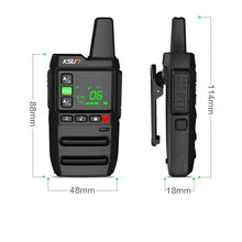 Load image into Gallery viewer, Walkie Talkie 2 Pcs Wireless Set Ham Amateur Radio Receiver Station Pmr Two-way Radio With Free Programming Software KSUN GZ20
