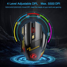 Load image into Gallery viewer, Rechargeable Wireless Mouse Bluetooth Gamer Gaming Mouse Computer Ergonomic Mause With Backlight RGB Silent Mice For Laptop PC
