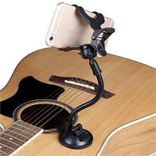 Load image into Gallery viewer, Guitar Head Clip Mobile Phone Holder Live Broadcast Bracket Stand Tripod Clip Head For iPhone 11 X Support Desktop Music Holder - style 1

