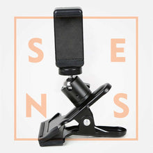 Load image into Gallery viewer, Guitar Head Clip Mobile Phone Holder Live Broadcast Bracket Stand Tripod Clip Head For iPhone 11 X Support Desktop Music Holder
