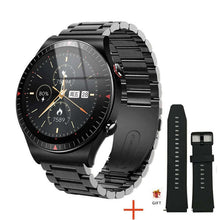 Load image into Gallery viewer, 2022 Bluetooth Call Smart Watch Men 4G Memory Card Music Player Smartwatch For Android ios Phone Recording Sport Fitness Tracker - Steel Black - China
