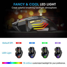 Load image into Gallery viewer, Rechargeable Wireless Mouse Bluetooth Gamer Gaming Mouse Computer Ergonomic Mause With Backlight RGB Silent Mice For Laptop PC
