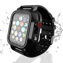Load image into Gallery viewer, 38/40/42/44 mm Watch Waterproof Case for Series 6 5 4/SE, Full Sealed Protective iWatch Case with Built-in Screen Protector
