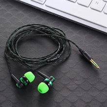 Load image into Gallery viewer, High Quality Wired Earphone Brand New Stereo In-Ear 3.5mm Nylon Weave Cable Earphone Headset With Mic For Laptop Smartphone #20 at $18.99 only from Harper29
