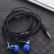 Load image into Gallery viewer, High Quality Wired Earphone Brand New Stereo In-Ear 3.5mm Nylon Weave Cable Earphone Headset With Mic For Laptop Smartphone #20 at $18.99 only from Harper29
