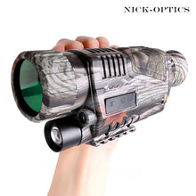 Load image into Gallery viewer, 5X40 Infrared Hunting Night Vision Monocular HD Powerful Telescope Military Digital night-vision Camera long range in Dark night
