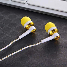 Load image into Gallery viewer, High Quality Wired Earphone Brand New Stereo In-Ear 3.5mm Nylon Weave Cable Earphone Headset With Mic For Laptop Smartphone #20 at $18.99 only from Harper29
