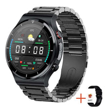 Load image into Gallery viewer, 2022 Sports ECG+PPG Smart Watch Men Heart Rate Blood Pressure Watch Health Fitness Tracker IP68 Waterproof Smartwatch For Xiaomi - Black steel 1
