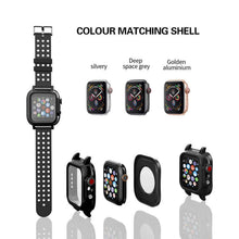 Load image into Gallery viewer, 38/40/42/44 mm Watch Waterproof Case for Series 6 5 4/SE, Full Sealed Protective iWatch Case with Built-in Screen Protector
