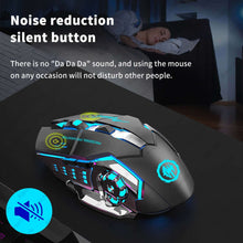 Load image into Gallery viewer, Rechargeable Wireless Mouse Gaming Computer Silent Bluetooth Mouse USB Mechanical E-Sports Backlight PC Gamer Mouse For Computer
