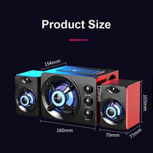 Load image into Gallery viewer, Audio Center Home Theater System For Computer PC TV Subwoofer Wireless Caixa De Som Bluetooth Speaker Music Sound Box Blutooth
