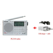 Load image into Gallery viewer, Tecsun PL-310ET Full Radio Digital Demodulator FM/AM/SW/LW Stereo Radio Portable Radio For English Russian User
