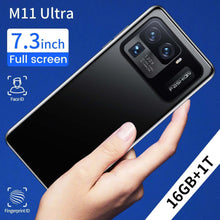 Load image into Gallery viewer, Global Version M11 Ultra 7.3inch Smartphone 16GB+1TB Android Unlocked Mobile Phones 5G Cellphones Cellular - Black
