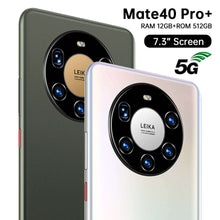 Load image into Gallery viewer, Global Version 7.3 Inch Screen 5G Smartphone with 12GB+512GB Large Memory for Huawei Mate 40 Pro+ Cellphone Samsung Mobile Phone
