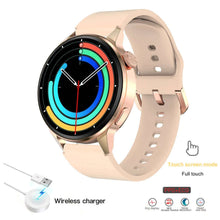 Load image into Gallery viewer, 2022 New NFC Smart Watch Men Smart Bluetooth Call Sport GPS Track Smartwatch Women Heart Rate ECG PPG Smartwatch For Android ios - Pink - China
