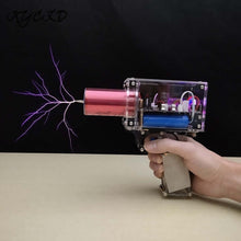 Load image into Gallery viewer, Portable Handheld Tesla Coil Artificial Lightning 10/13cm Electric Arc High Voltage Generator Scientific Experiment Tesla Coil
