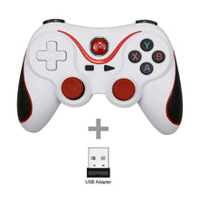Load image into Gallery viewer, Wireless Joystick Support Bluetooth 3.0 T3/X3 Gamepad For PS3 Gaming Controller Control for Tablet PC Android Phone With Holder - White-T3-Receive - China

