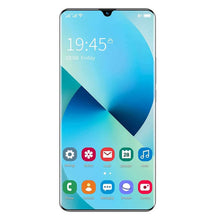 Load image into Gallery viewer, Note10 Smart Phone 6.53 Inch MTK6582 Quad Core 1GB RAM+8GB ROM Dual Card Dual Standby Android 5.1 Phone EU Plug - Black
