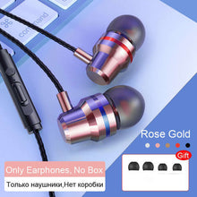 Load image into Gallery viewer, Wired 3.5mm In Ear Earphone for Samsung S6 Xiaomi Phone
