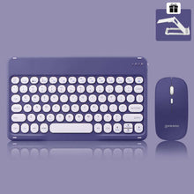 Load image into Gallery viewer, Wireless Bluetooth Keyboard Teclado for iPad &amp; Tablet Android IOS Windows - China - Purple C
