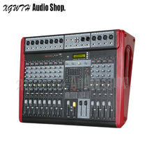 1800W+1800W 12 Channel 16 DSP Digital Effect Sound Mixer Console Professional Bluetooth USB DJ Mixing Recording Studio Equipment