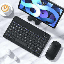 Load image into Gallery viewer, Wireless Bluetooth Tablet Keyboard and Mouse - China - Black
