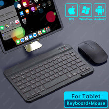 Load image into Gallery viewer, Wireless Bluetooth Tablet Keyboard and Mouse
