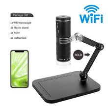 Load image into Gallery viewer, Wireless Digital Microscope Handheld USB HD Inspection Camera with Flexible Stand
