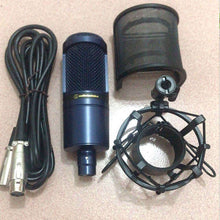 Load image into Gallery viewer, Original Audio-Technica AT2020 Live Broadcast Recording Condenser Microphone - AT2020-blue-nobox
