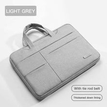 Load image into Gallery viewer, Laptop Briefcase Bag - LIGHT GREY
