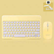Load image into Gallery viewer, Wireless Bluetooth Keyboard Teclado for iPad &amp; Tablet Android IOS Windows - China - Yellow C
