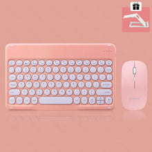 Load image into Gallery viewer, Wireless Bluetooth Keyboard Teclado for iPad &amp; Tablet Android IOS Windows - China - Pink C
