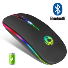 Load image into Gallery viewer, Wireless RGB Bluetooth Computer Mouse Gaming
