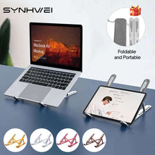 Load image into Gallery viewer, Foldable Aluminum Laptop Stand
