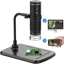 Load image into Gallery viewer, Wireless Digital Microscope Handheld USB HD Inspection Camera with Flexible Stand
